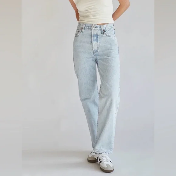 Levi’s Ribcage Straight Ankle Jeans - Picture 1 of 4
